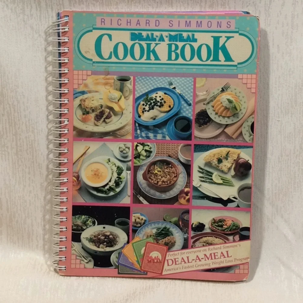 Vintage Richard Simmons Deal-A-Meal Cookbook